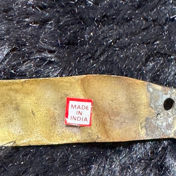 Vintage Brass  Bow Knot Wall Hanger - Picture 6 of 8